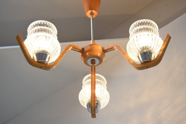 Mid-Century Ceiling Lamp from Drevo Humpolec, 1970s-TZ-1153619