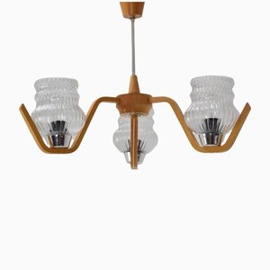 Mid-Century Ceiling Lamp from Drevo Humpolec, 1970s-TZ-1153619