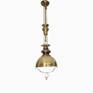 Mid-Century Ceiling Lamp in Golden Bronze-TCS-1743151