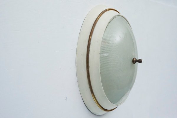 Mid-Century Ceiling Lamp in the style of Stilnovo, Italy, 1950s-OT-2040471