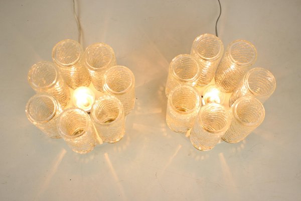 Mid-Century Ceiling Lamps from Napako, 1970s, Set of 2-TZ-1120179