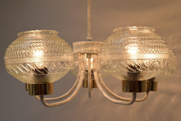 Mid-Century Ceiling Light attributed to Instala Jilove U Decina, 1970s-TZ-1371080