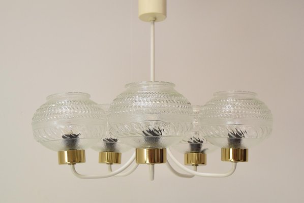 Mid-Century Ceiling Light attributed to Instala Jilove U Decina, 1970s-TZ-1371080