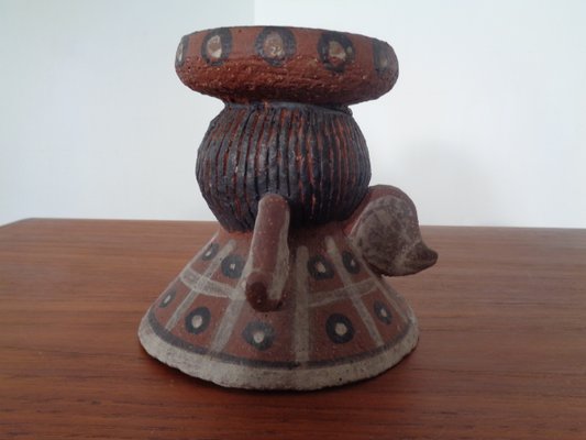 Mid-Century Ceramic Angel Candleholder by Gerhard Liebenthron, 1970s-RDW-660223