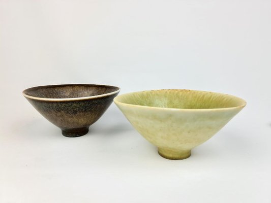 Mid-Century Ceramic Bowls by Carl-Harry Stålhane for Rörstrand, Sweden, 1950s, Set of 2-UYK-806989