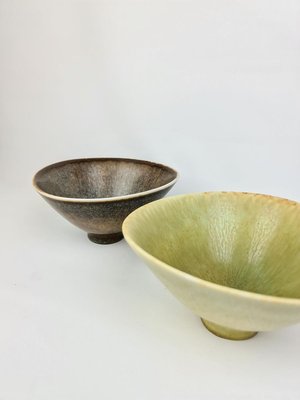 Mid-Century Ceramic Bowls by Carl-Harry Stålhane for Rörstrand, Sweden, 1950s, Set of 2-UYK-806989