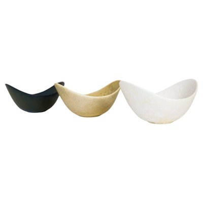 Mid-Century Ceramic Bowls by Gunnar Nylund for Rörstrand, Sweden, Set of 3-UYK-1165822