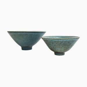 Mid-Century Ceramic Bowls Carl Harry Stålhane for Rörstrand, Sweden, 1950s, Set of 2-UYK-806951