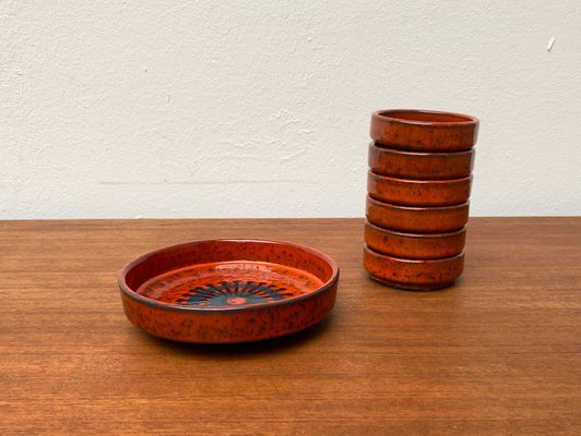 Mid-Century Ceramic Bowls, Set of 7-UAH-1249037