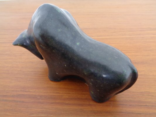 Mid-Century Ceramic Bull, 1960s-RDW-829539