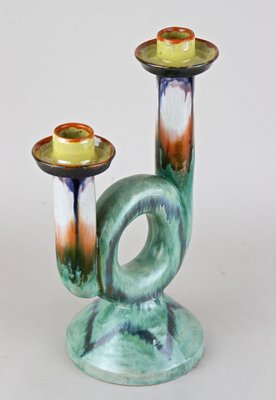 Mid-Century Ceramic Candleholder, Austria, 1950s-TQA-2024338