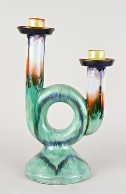 Mid-Century Ceramic Candleholder, Austria, 1950s-TQA-2024338