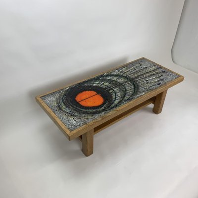 Mid-Century Ceramic Coffee Table, 1970s-BGP-684663