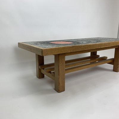 Mid-Century Ceramic Coffee Table, 1970s-BGP-684663