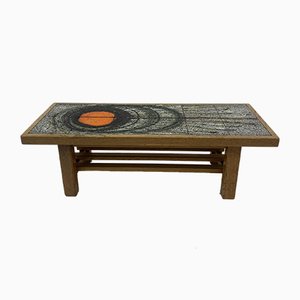 Mid-Century Ceramic Coffee Table, 1970s-BGP-684663