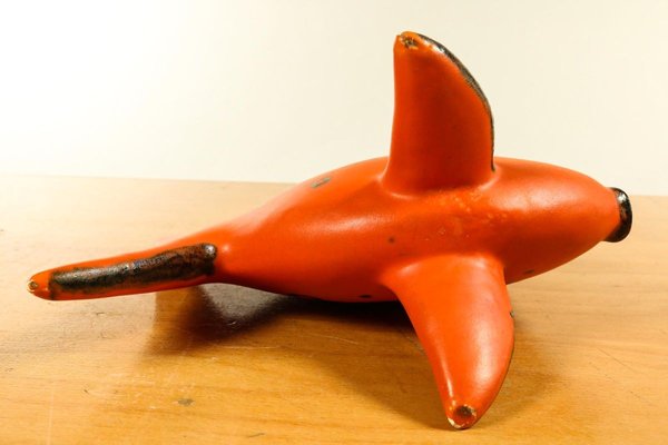 Mid-Century Ceramic Fish Figurine-FUP-715504