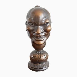 Mid-Century Ceramic Head, 1950s-OV-1262539