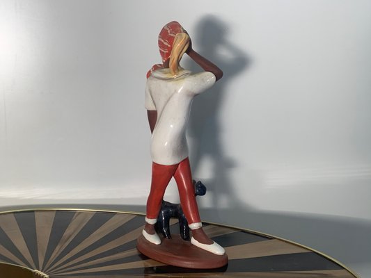 Mid-Century Ceramic Model 1124 Sculpture from Cortendorf-PYR-590426