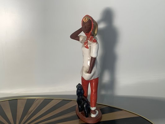 Mid-Century Ceramic Model 1124 Sculpture from Cortendorf-PYR-590426