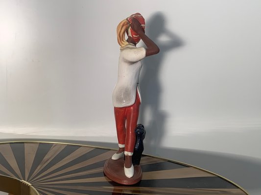 Mid-Century Ceramic Model 1124 Sculpture from Cortendorf-PYR-590426