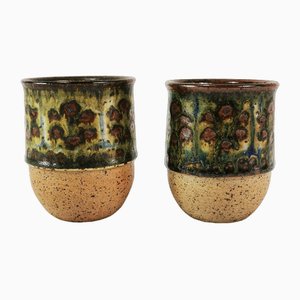 Mid-Century Ceramic Mugs, 1960s, Set of 2-ZTG-1771326