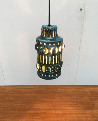 Mid-Century Ceramic Pendant Lamp, 1960s-UAH-1239046