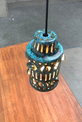 Mid-Century Ceramic Pendant Lamp, 1960s-UAH-1239046