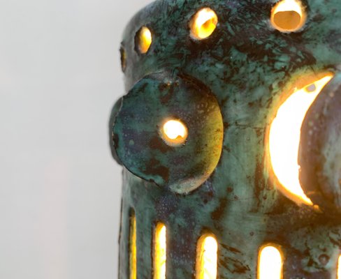 Mid-Century Ceramic Pendant Lamp, 1960s-UAH-1239046