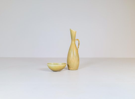 Mid-Century Ceramic Pieces by Carl-Harry Stålhane, Sweden, 1950s, Set of 2-UYK-996383