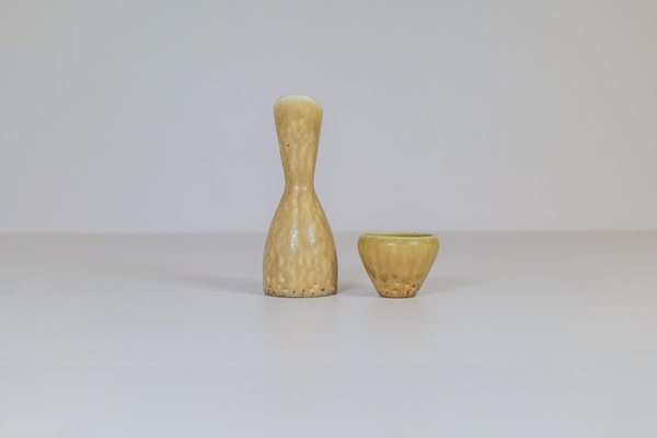 Mid-Century Ceramic Pieces by Carl-Harry Stålhane, Sweden, 1950s, Set of 2-UYK-996384