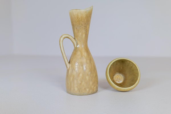 Mid-Century Ceramic Pieces by Carl-Harry Stålhane, Sweden, 1950s, Set of 2-UYK-996384