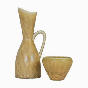 Mid-Century Ceramic Pieces by Carl-Harry Stålhane, Sweden, 1950s, Set of 2-UYK-996384