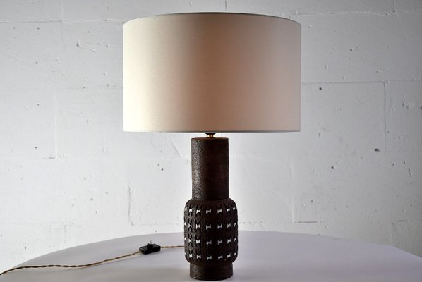 Mid-Century Ceramic Table Lamp by Aldo Londi for Bitossi, 1960s-IEI-569416