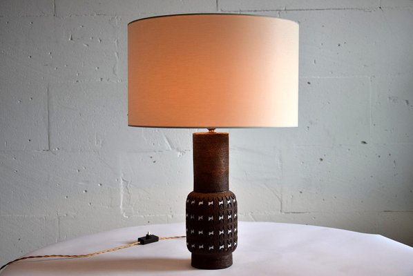 Mid-Century Ceramic Table Lamp by Aldo Londi for Bitossi, 1960s-IEI-569416