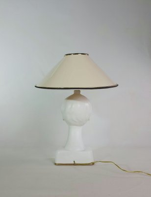 Mid-Century Ceramic Table Lamp from Sicas, Italy, 1960s-ZST-1807086