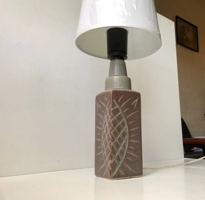 Mid-Century Ceramic Table Lamp from Søholm, 1970s-LCR-920143