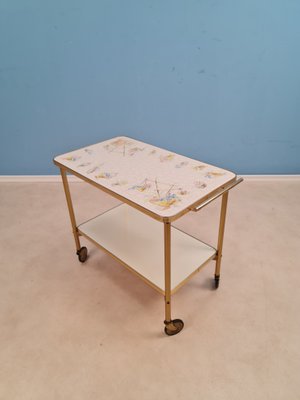 Mid-Century Ceramic Trolley from Opal Möbel, 1950s-IQR-962998