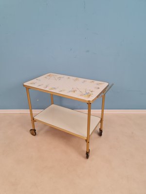 Mid-Century Ceramic Trolley from Opal Möbel, 1950s-IQR-962998