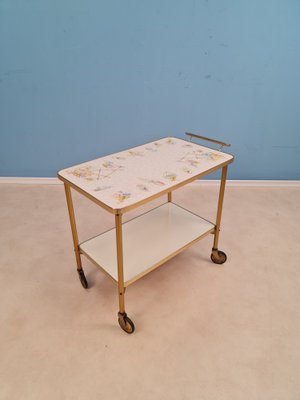 Mid-Century Ceramic Trolley from Opal Möbel, 1950s-IQR-962998