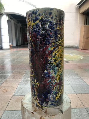 Mid-Century Ceramic Umbrella Stand, 1960s-RJQ-592633