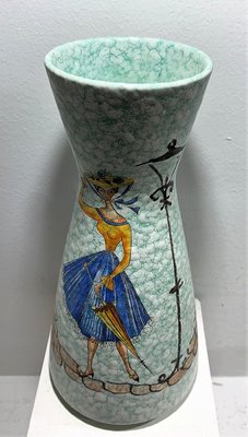 Mid-Century Ceramic Vase-IKW-1138620