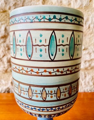 Mid-Century Ceramic Vase by Louis Bacculini, Vallauris, 1960s-OJT-2040327