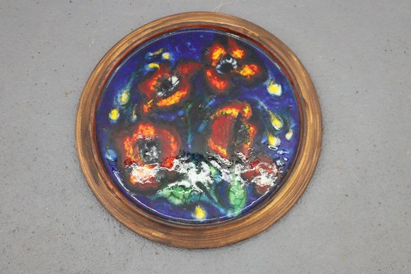 Mid-Century Ceramic Wall Art, 1960s-JWH-801554