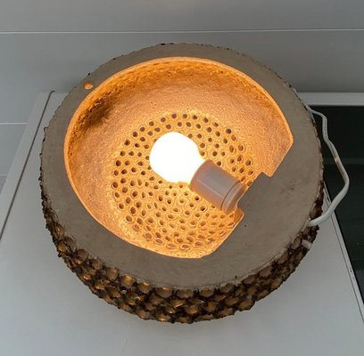 Mid-Century Ceramic Wall Lamp in the Style of Jette Helleroe-LL-1312171