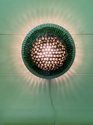 Mid-Century Ceramic Wall Lamp in the Style of Jette Helleroe-LL-1312171