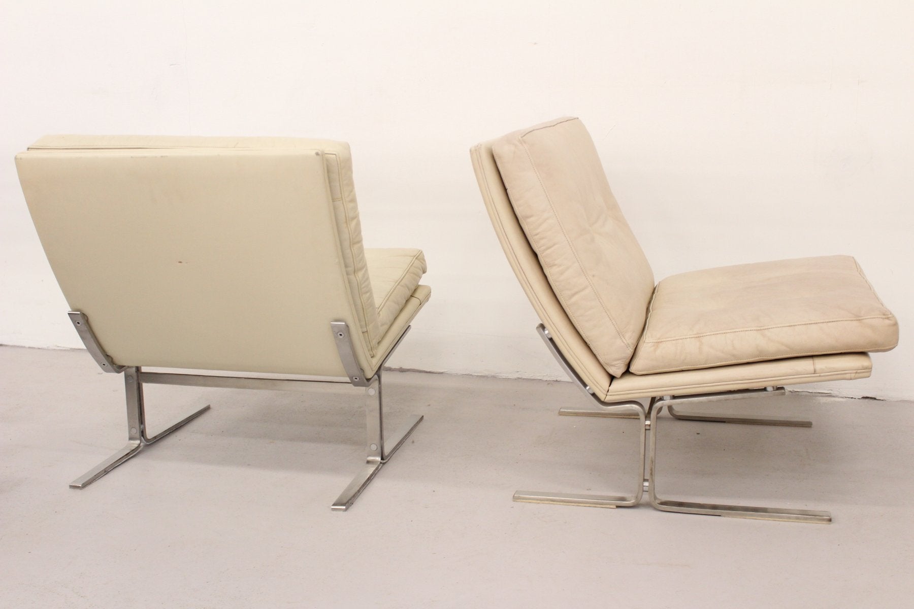 Mid-Century Chairs by Poul Norreklit, 1960s, Set of 2