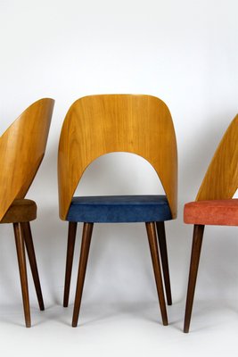 Mid-Century Chairs from Onv Pisek, 1960s, Set of 4-WVS-2027601