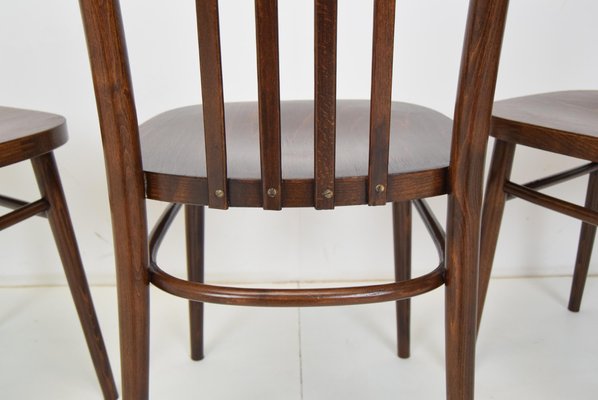 Mid-Century Chairs from TON, 1960s, Set of 3-TZ-1109679