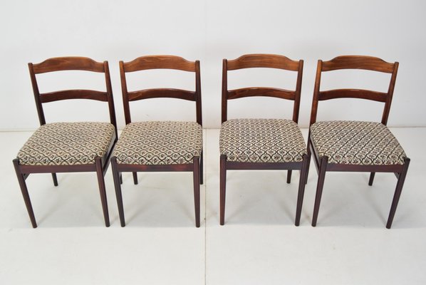 Mid-Century Chairs from TON, 1970s, Set of 4-TZ-1113568