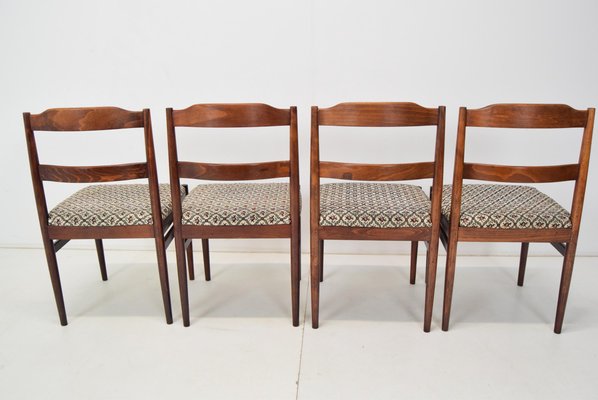 Mid-Century Chairs from TON, 1970s, Set of 4-TZ-1113568